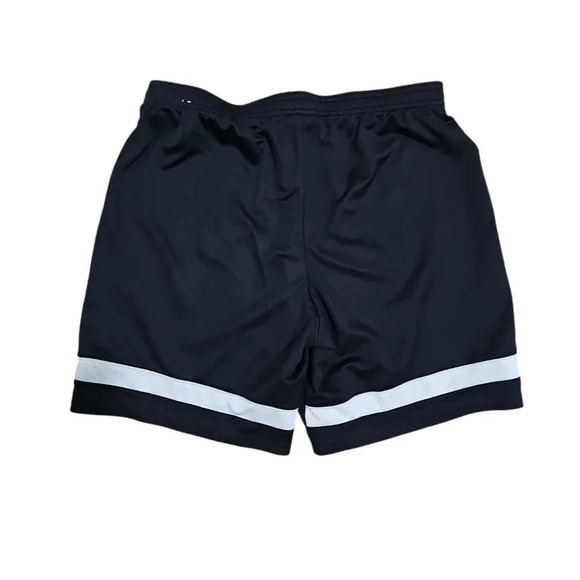 Nike Men’s Medium Black White Dri-Fit Shorts Pull On Activewear Gym Athleisure - Picture 6 of 7